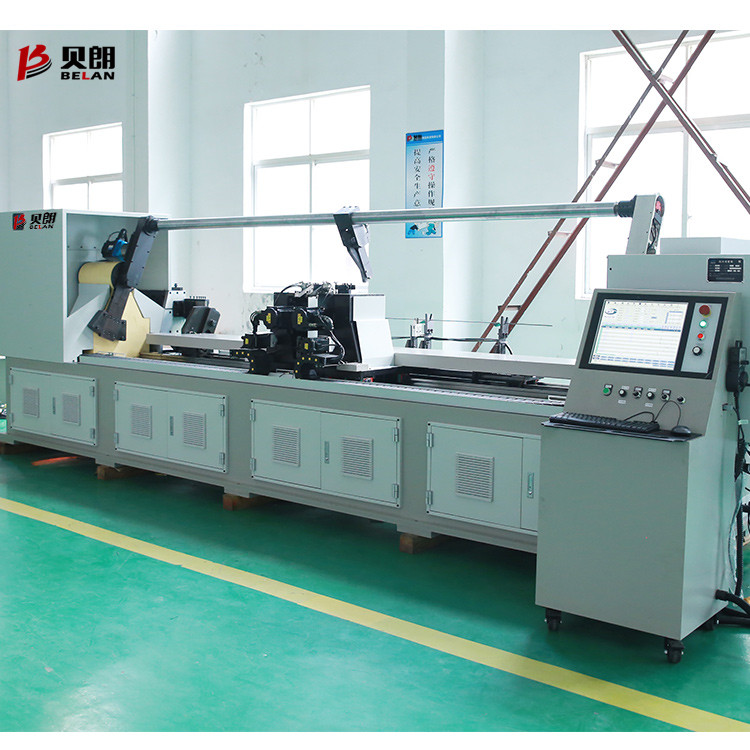 貝朗機械廠家告訴你什么是雙頭線材成型機？